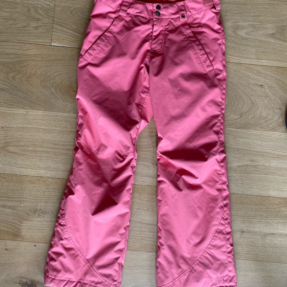 Girls Burton snow/ski pants size, medium 10/12.